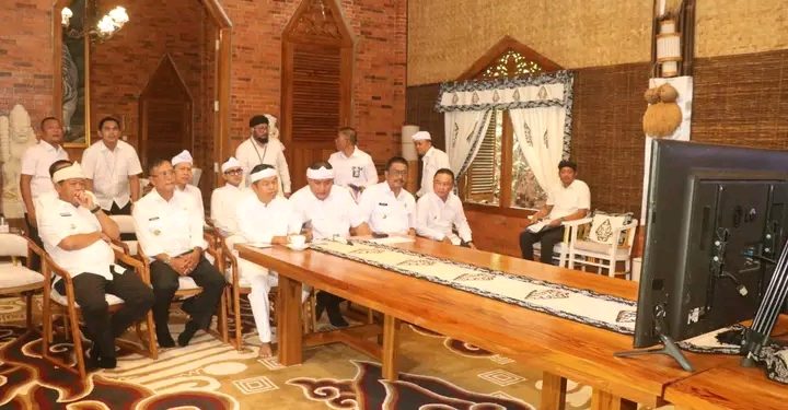 Bupati Sukabumi Ikuti Peresmian Inpres Jalan Daerah oleh Presiden RI