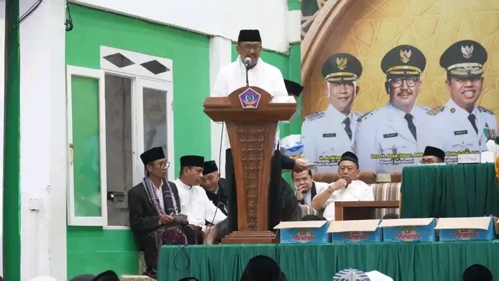 Milad ke-54 DMI, Bupati Sukabumi Ajak Jadikan Masjid Benteng Moral