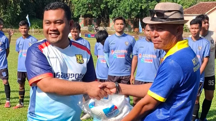 Kades Buniwangi Apresiasi Dukungan Disbudpora Sukabumi pada Open Turnamen Sepak Bola