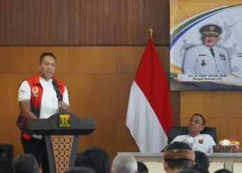 Disbudpora Kabupaten Sukabumi Berangkatkan Atlet Pelajar ke POPWILDA Jabar 2026