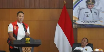 Disbudpora Kabupaten Sukabumi Berangkatkan Atlet Pelajar ke POPWILDA Jabar 2026