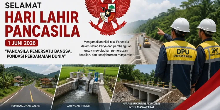 DPU Kabupaten Sukabumi Wujudkan Nilai-Nilai Pancasila Melalui Pembangunan Infrastruktur yang Merata dan Berkelanjutan