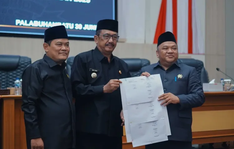DPRD Kabupaten Sukabumi Gelar Rapat Paripurna Ke-8 Tahun Sidang 2026