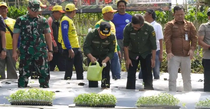 Wabup Sukabumi Ajak Petani Tingkatkan Kapasitas Sesuai Kebutuhan Pasar