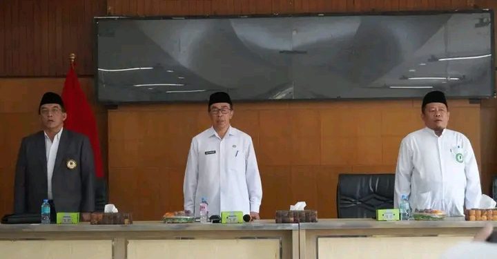 Sekda Pimpin Rakor Evaluasi MTA Semester I 2026, Perkuat Karakter ASN Kabupaten Sukabumi
