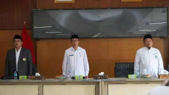 Sekda Pimpin Rakor Evaluasi MTA Semester I 2026, Perkuat Karakter ASN Kabupaten Sukabumi