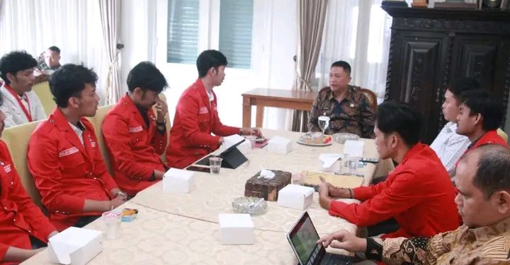 Wabup Terima Pengurus GMNI Sukabumi Raya, Bahas Gagasan Pembangunan Daerah