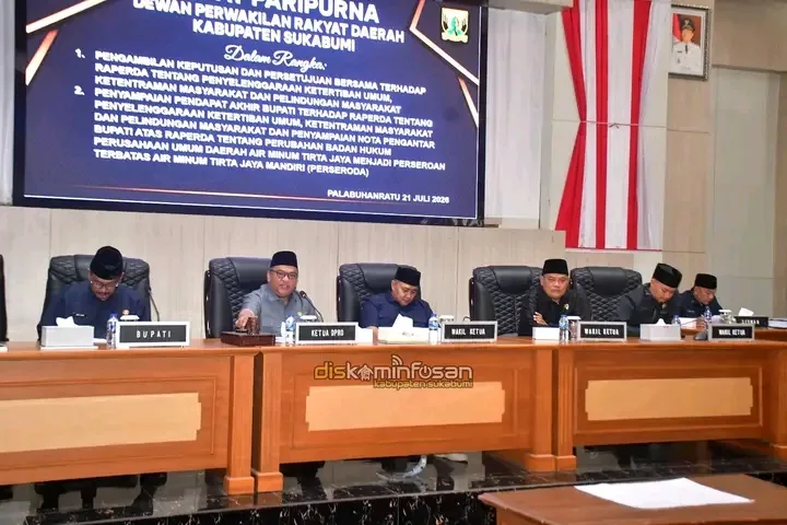 DPRD Kabupaten Sukabumi Bahas Perubahan Perumda Tirta Jaya Menjadi Perseroda