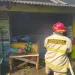 Dinas Pemadam Kebakaran Kabupaten Sukabumi Tangani Kebakaran Warung di Parungkuda