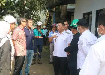 Wabup Dampingi Wamenko Bidang Pangan Tinjau Fasilitas RDF di TPA Cimenteng