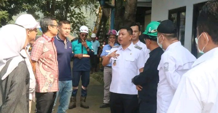 Wabup Dampingi Wamenko Bidang Pangan Tinjau Fasilitas RDF di TPA Cimenteng