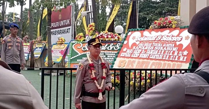 Kapolres Sukabumi AKBP Benny Cahyadi Resmi Bertugas, Siap Perkuat Pelayanan Publik