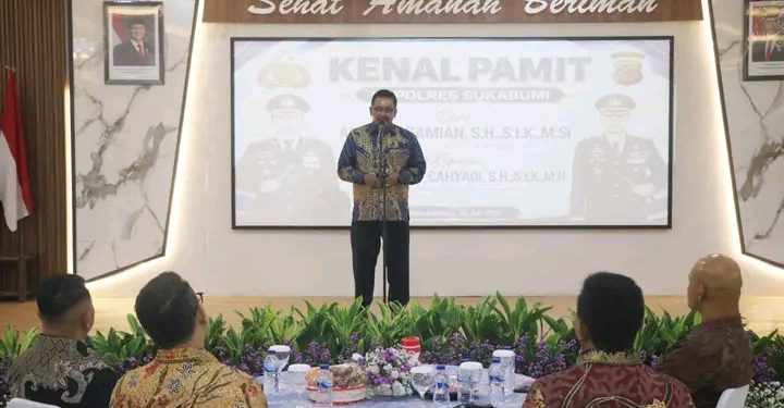 Kenal Pamit Kapolres Sukabumi, Bupati Tekankan Sinergi Jaga Keamanan Daerah