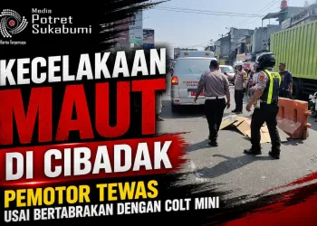 Kecelakaan Maut di Cibadak, Pemotor Tewas Usai Bertabrakan dengan Colt Mini