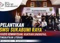 PELANTIKAN SMSI SUKABUMI RAYA, KADIS KOMINFOSAN: KUATKAN SINERGITAS, TINGKATKAN LITERASI