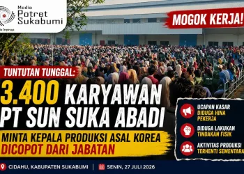 3.400 Karyawan PT Sun Suka Abadi Mogok Kerja, Tuntut Kepala Produksi Asal Korea Dicopot