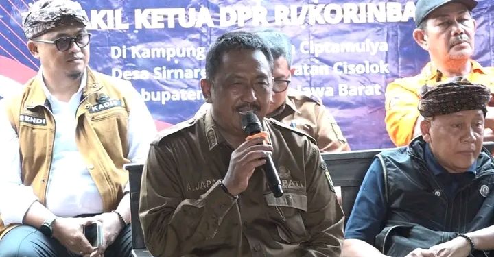 Bupati Dampingi Wakil Ketua DPR RI Tinjau Ciptamulya, Pemulihan Terus Dikawal