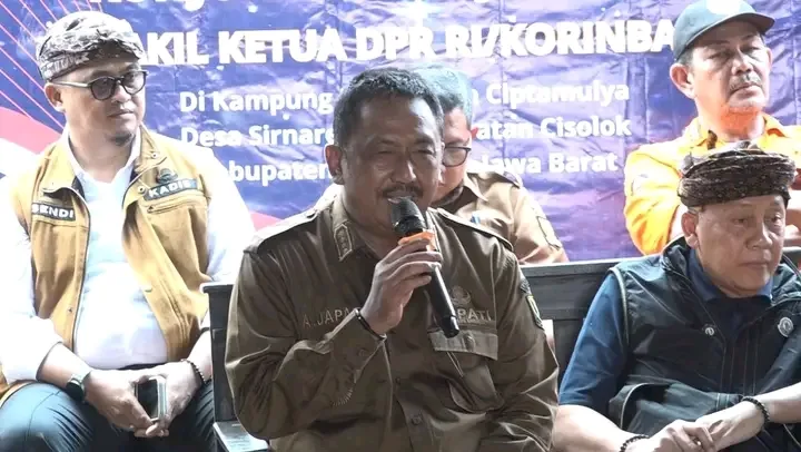 Bupati Dampingi Wakil Ketua DPR RI Tinjau Ciptamulya, Pemulihan Terus Dikawal