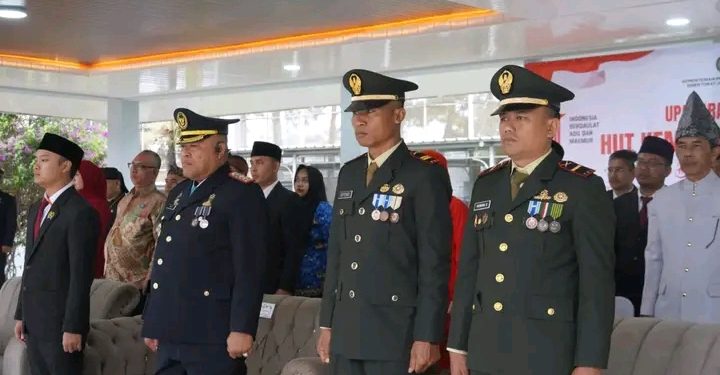 Pimpin Upacara HUT ke-81 RI di Lapas Warungkiara, Wabup Serahkan SK Remisi