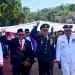 Bendera Merah Putih 300 Meter Membentang di Pantai Karanghawu