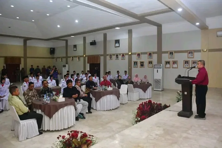 Apresiasi Paskibraka Sukabumi, Wabup Soroti Disiplin dan Tanggung Jawab