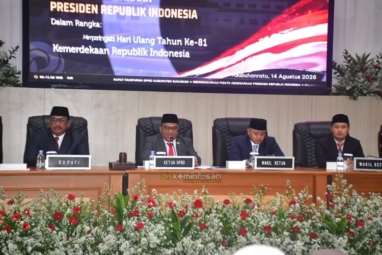 Saksikan Pidato Kenegaraan, Bupati Sukabumi Sambut Positif Program Strategis Presiden