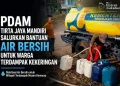 PDAM Tirta Jaya Mandiri Salurkan Bantuan Air Bersih untuk Warga Terdampak Kekeringan