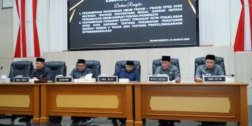 Rapat Paripurna ke-14 DPRD Kabupaten Sukabumi Bahas Penyertaan Modal Perumda Pariwisata dan Perubahan Perda Ketenagakerjaan