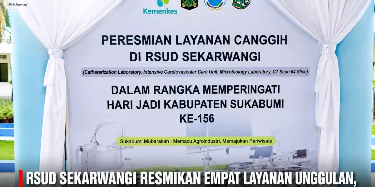 RSUD Sekarwangi Resmikan Empat Layanan Unggulan, Perkuat Penanganan Jantung dan Stroke