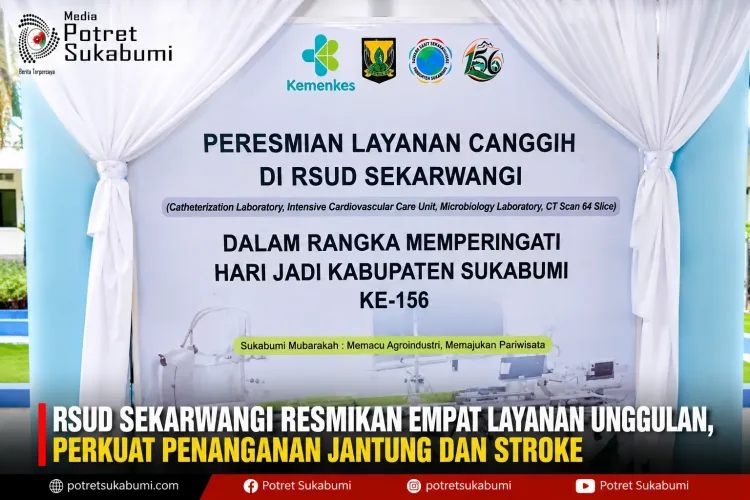 RSUD Sekarwangi Resmikan Empat Layanan Unggulan, Perkuat Penanganan Jantung dan Stroke