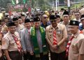 Bupati Hadiri Apel Kebangsaan Kemah Nasional Pramuka PUI