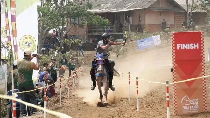 Sekda Sukabumi Tutup Event Panahan Berkuda di Nyalindung, Diharapkan Jadi Kegiatan Berkala