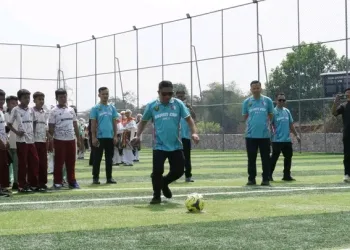 Wabup Sukabumi Buka Turnamen Mini Soccer Bupati Cup 2026 Session III, Peserta Diminta Jaga Sportivitas