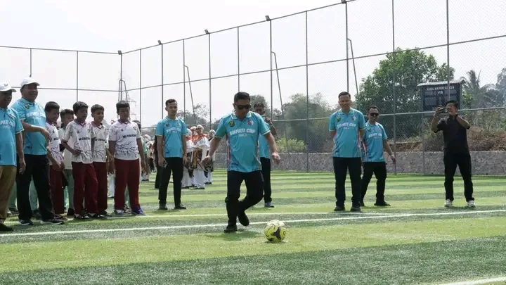 Wabup Sukabumi Buka Turnamen Mini Soccer Bupati Cup 2026 Session III, Peserta Diminta Jaga Sportivitas