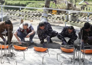 Groundbreaking Jembatan Leuwidinding, Bupati Sukabumi: Wujud Nyata Pemerataan Pembangunan