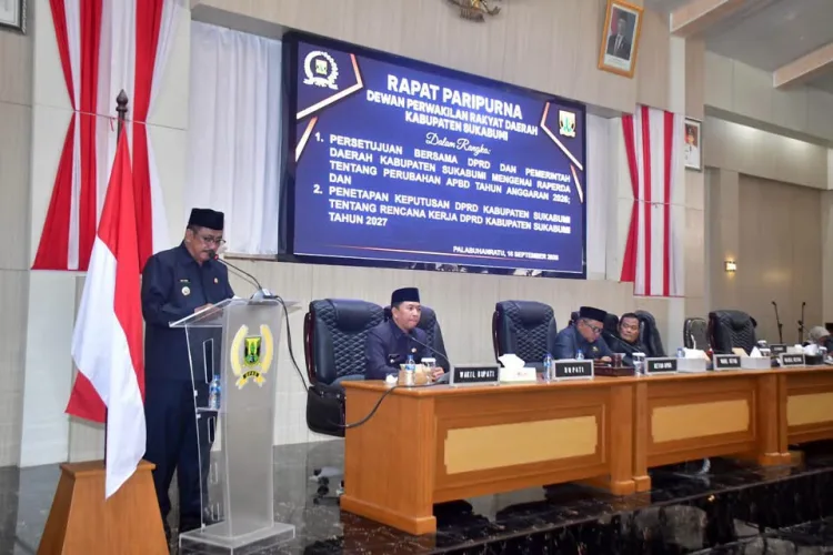 Akselerasi Prioritas Pembangunan, DPRD dan Pemkab Sukabumi Sepakati Raperda Perubahan APBD 2026