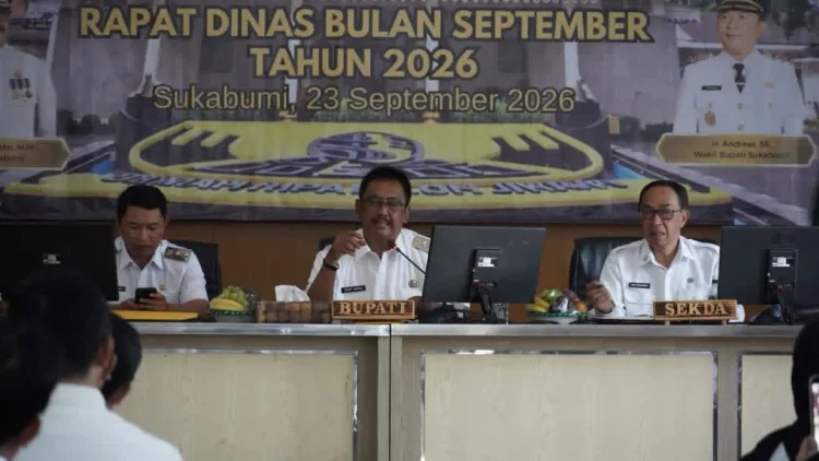 Rapat Dinas, Bupati Sukabumi Instruksikan Peningkatan Pelayanan Masyarakat di Semua Sektor