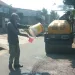 Dinas PU Sukabumi Perbaiki Sejumlah Titik Rusak di Jalan Ciheulangtonggoh-Caringin