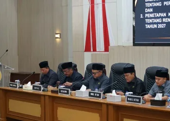 Rapur ke-21 DPRD Kabupaten Sukabumi Bahas Perubahan APBD 2026 dan Rencana Kerja 2027