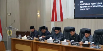 Rapur ke-21 DPRD Kabupaten Sukabumi Bahas Perubahan APBD 2026 dan Rencana Kerja 2027