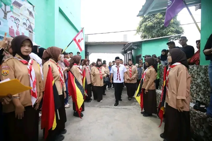 Wabup Sukabumi Hadiri Pesta Siaga Kwartir Ranting Kecamatan Cidahu 2026