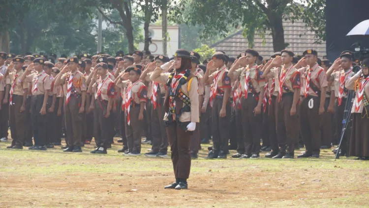 Apel Besar Hari Pramuka, Wabup Sukabumi Tekankan Nilai Tri Satya dan Dasa Dharma