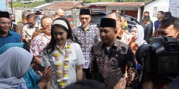 Wabup Sukabumi Dampingi Wamen BKKBN Tinjau Kolaborasi Penanganan Stunting