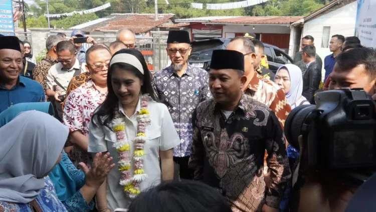 Wabup Sukabumi Dampingi Wamen BKKBN Tinjau Kolaborasi Penanganan Stunting