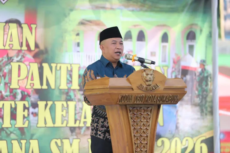 Wabup Sukabumi Apresiasi TNI atas Rehabilitasi Panti Asuhan Baitul Yatim