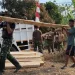 Satgas TMMD ke-130 Kodim 0622 Sukabumi Gotong Royong Renovasi Masjid Al Barokah