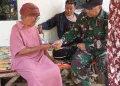 Satgas TMMD ke-130 Kodim 0622 Sukabumi Berikan Pelayanan Kesehatan bagi Warga Mekarjaya