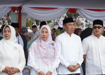 Bupati Sukabumi Ajak Santri Perkuat Pengabdian dan Gotong Royong pada Hari Santri 2026
