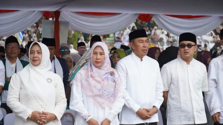 Bupati Sukabumi Ajak Santri Perkuat Pengabdian dan Gotong Royong pada Hari Santri 2026