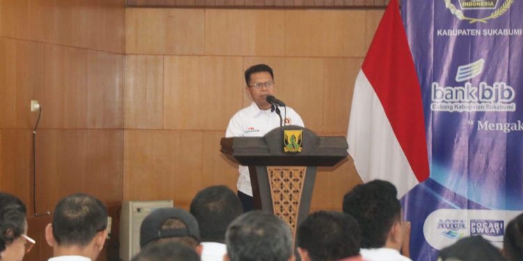 Wabup Sukabumi Hadiri Pelantikan Pengurus PWI, Dorong Pers Kawal Pembangunan